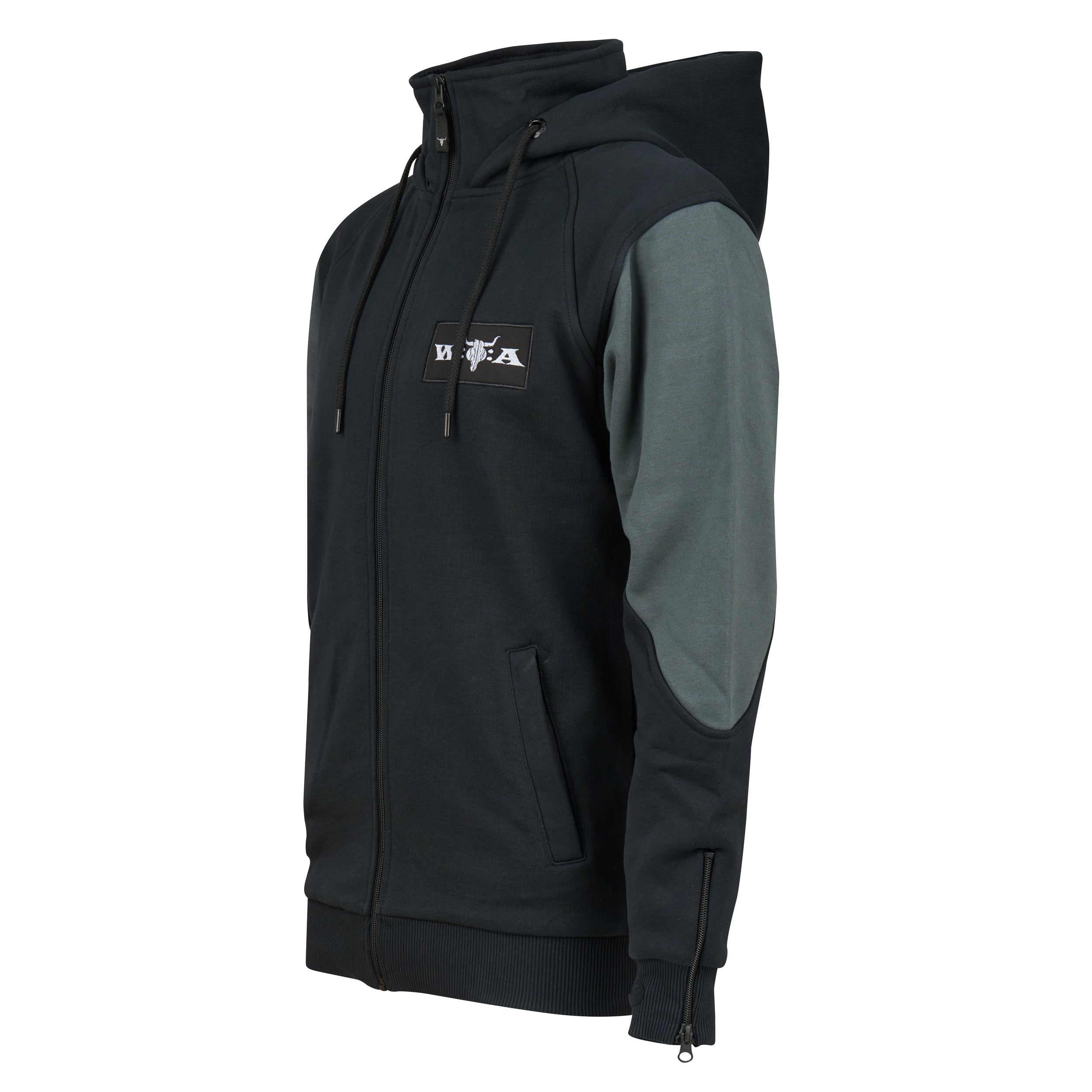 W:O:A - Hoodzip - Heavy Charcoal image