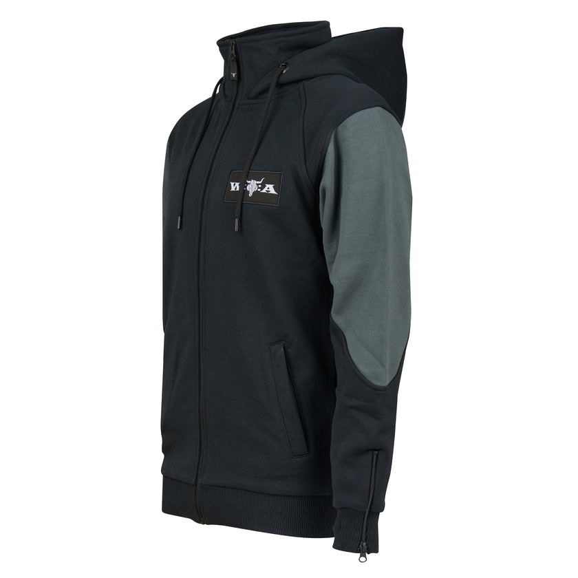 W:O:A - Hoodzip - Heavy Charcoal