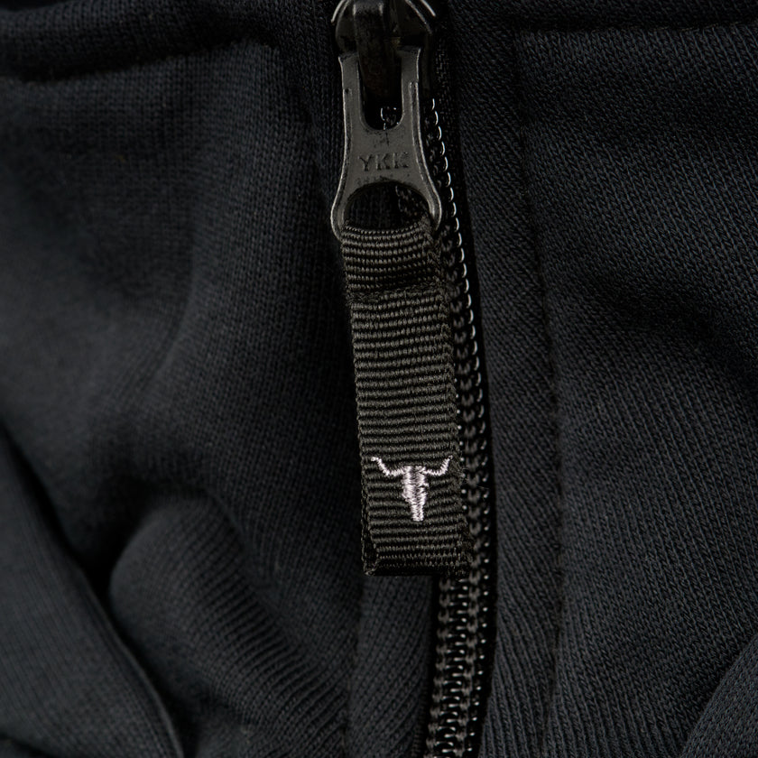 W:O:A - Hoodzip - Heavy Charcoal