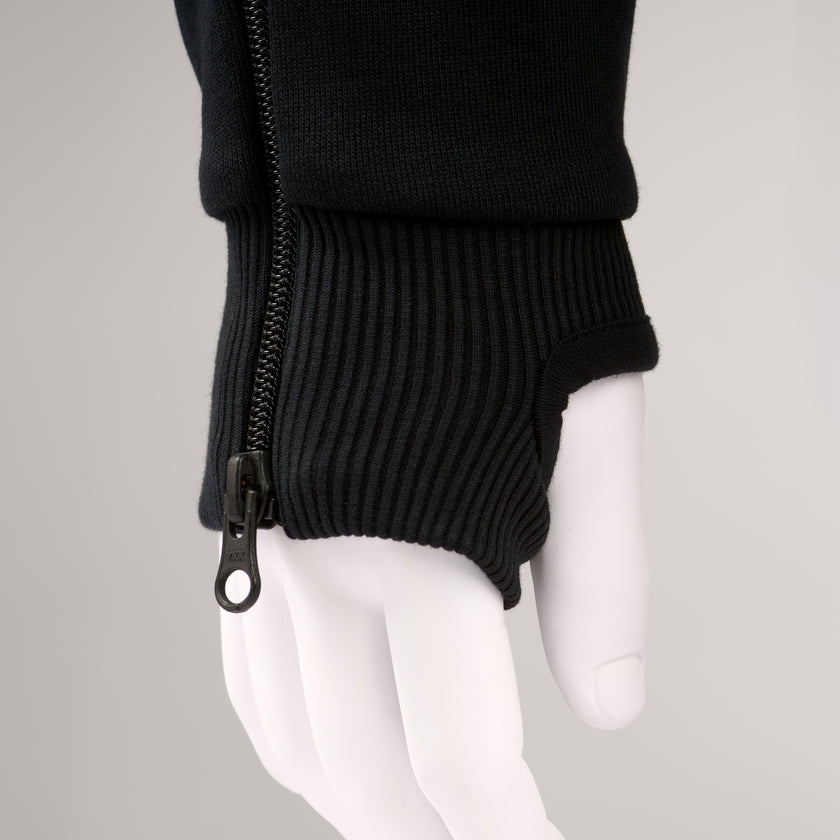 W:O:A - Hoodzip - Heavy Charcoal
