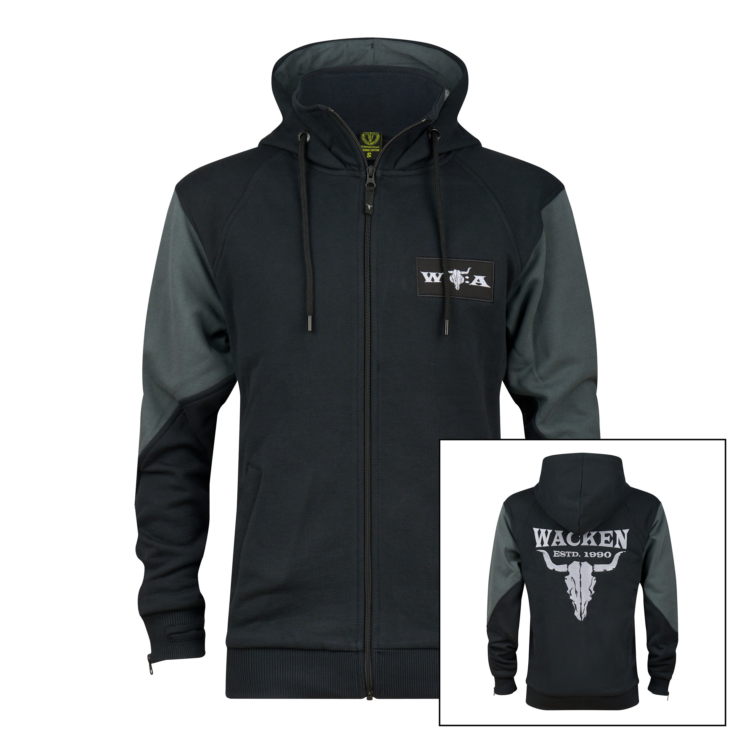 W:O:A - Hoodzip - Heavy Charcoal image