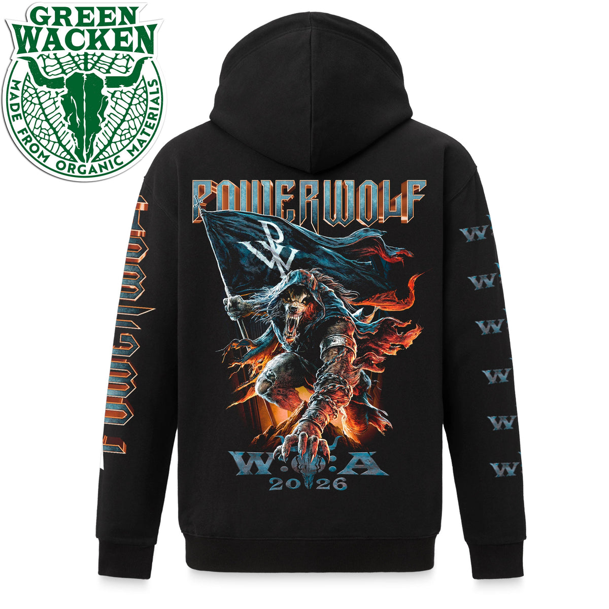 Hoodie - Powerwolf X W:O:A 2026