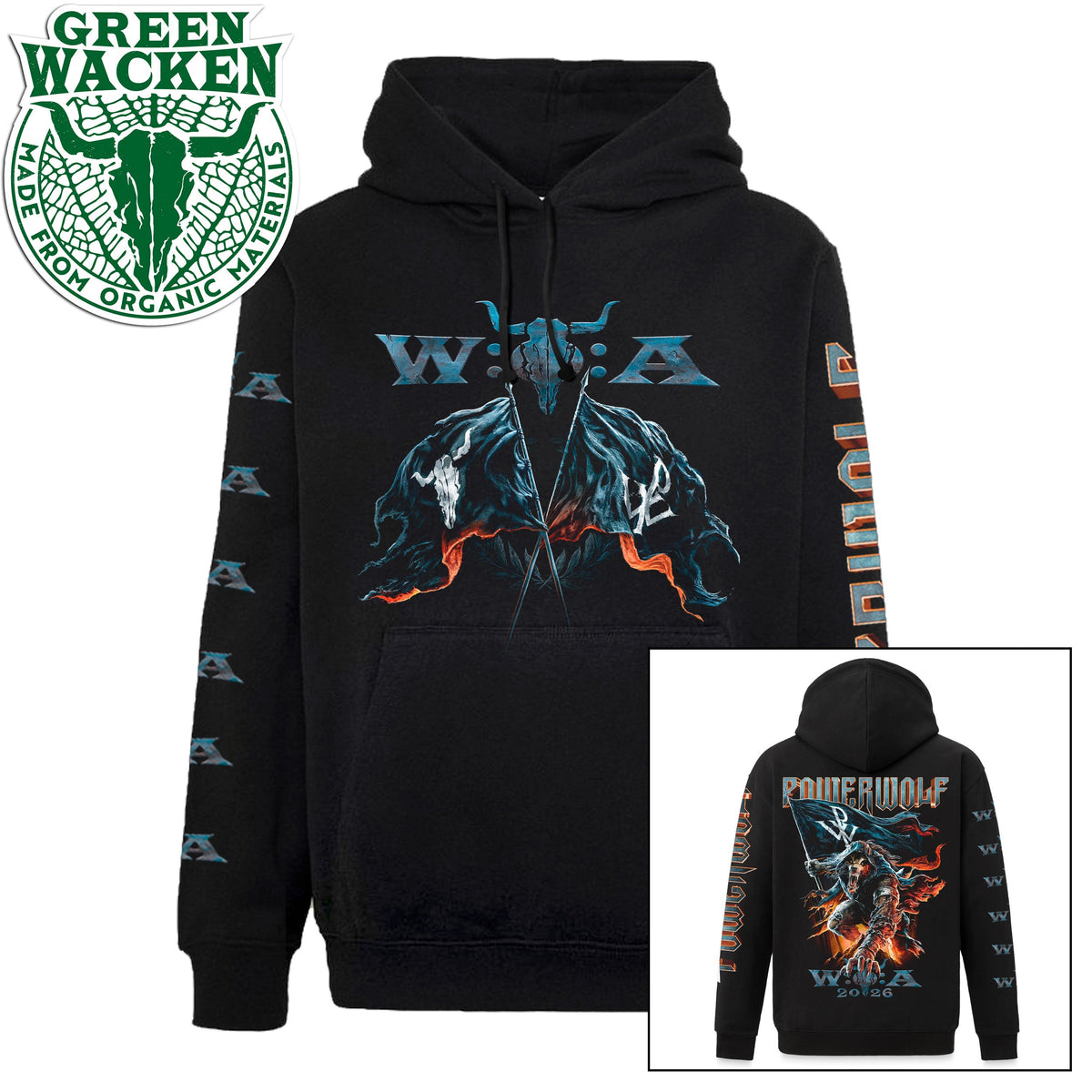 Hoodie - Powerwolf X W:O:A 2026