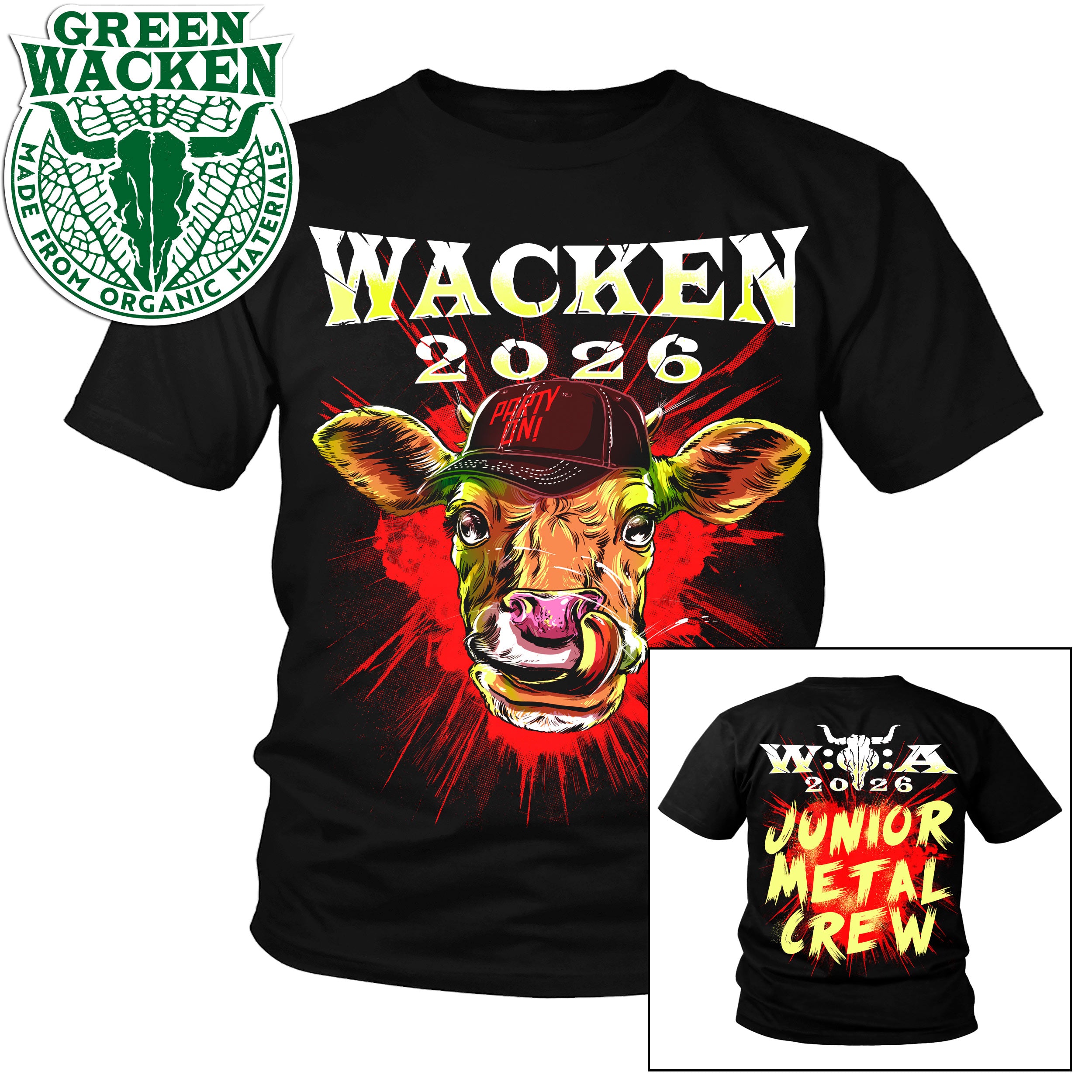 W:O:A - Kids Shirt - Cow 2026 image