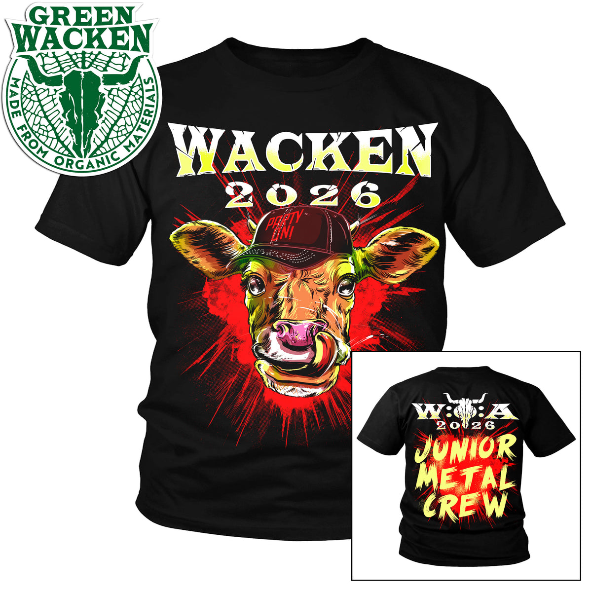 W:O:A - Kids Shirt - Cow 2026
