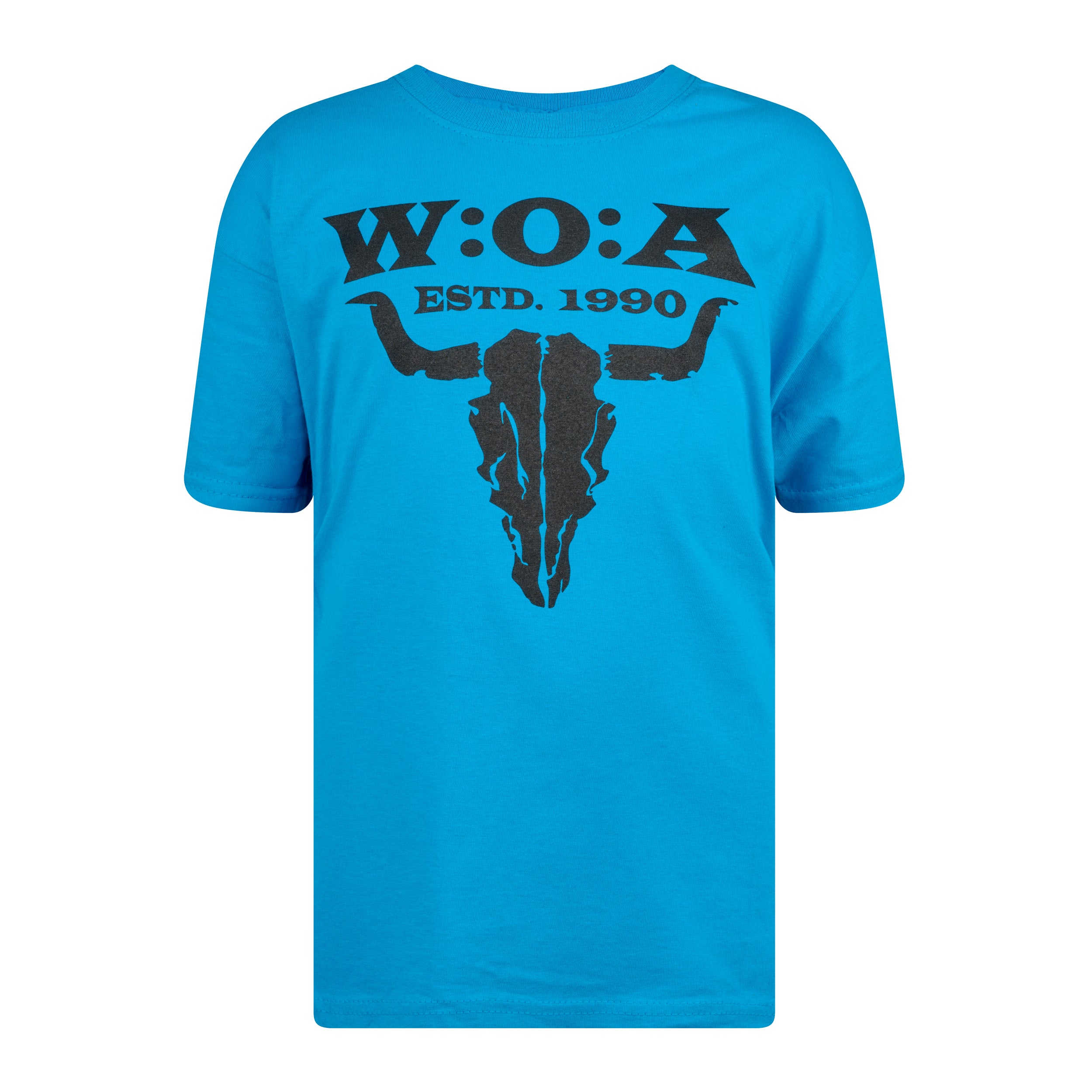 W:O:A - Kids T-Shirt - Logo - azure blue image