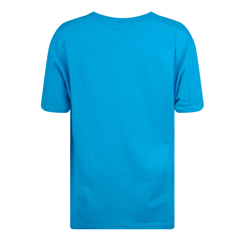W:O:A - Kids T-Shirt - Logo - azure blue