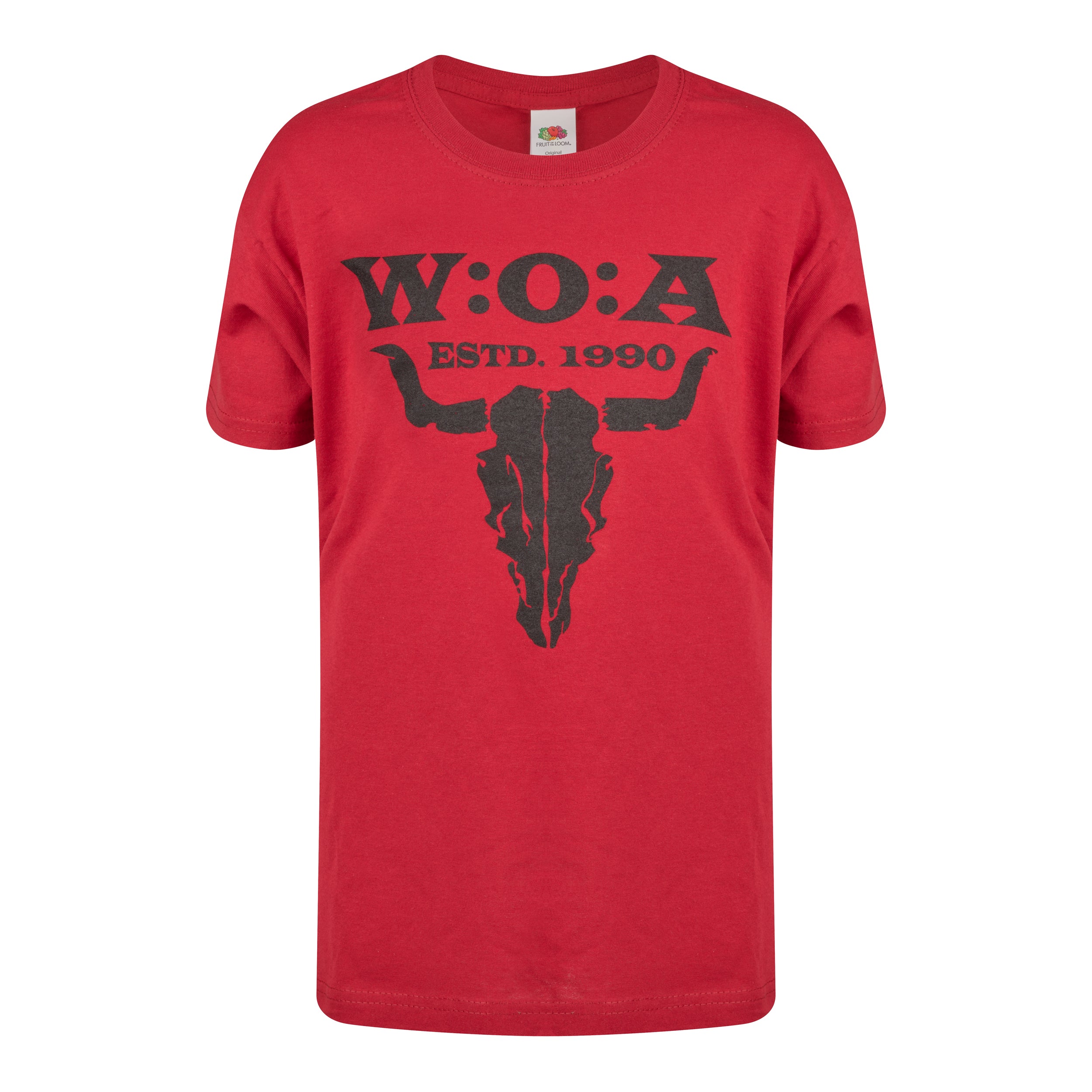W:O:A - Kids T-Shirt - Logo - Brick red image