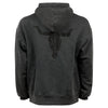 W:O:A - Oversized Hoodie - washed black