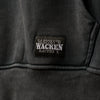 W:O:A - Oversized Hoodie - washed black