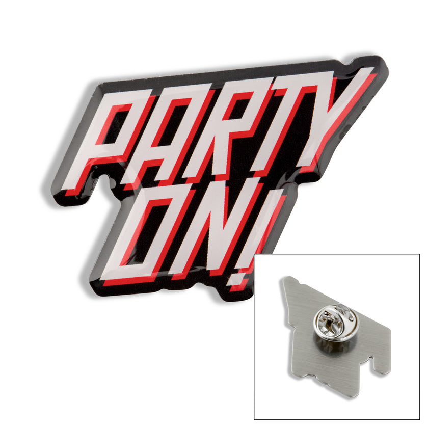 W:O:A - Pin - Party On
