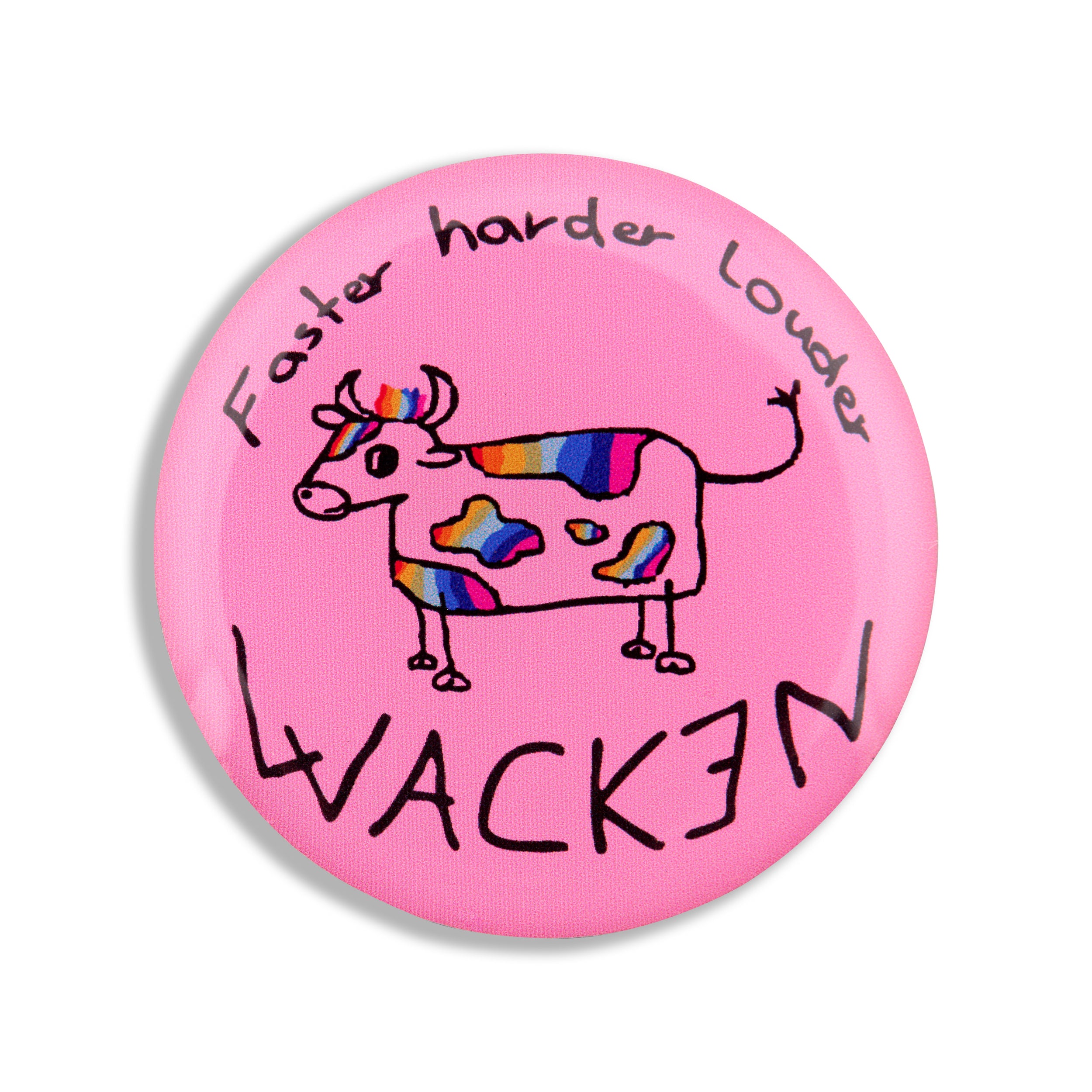 W:O:A - Pin - Rainbow Cow image