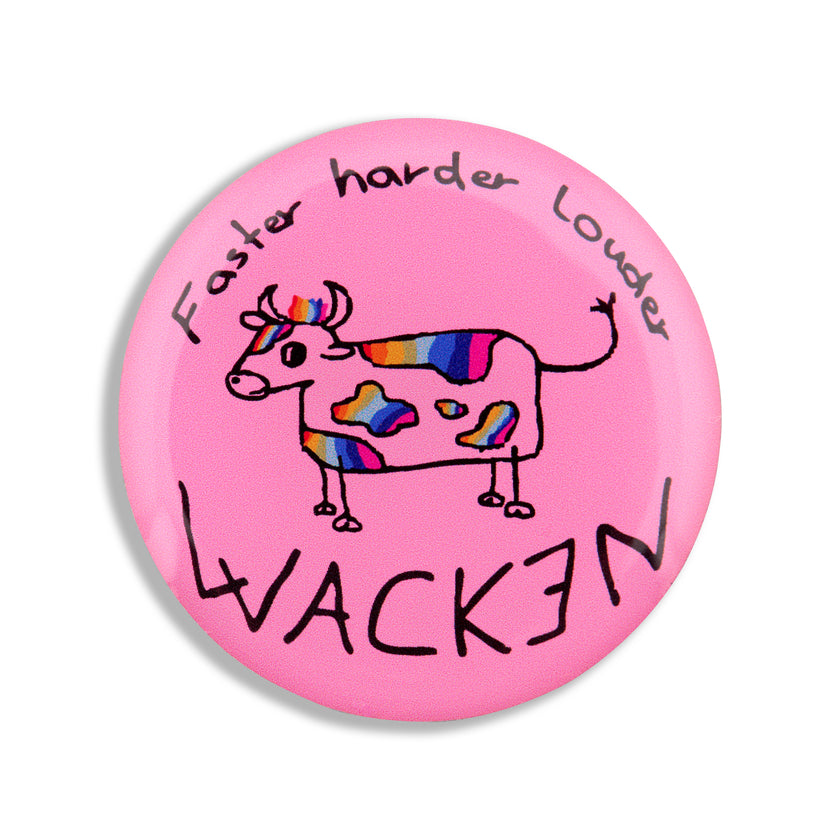 W:O:A - Pin - Rainbow Cow