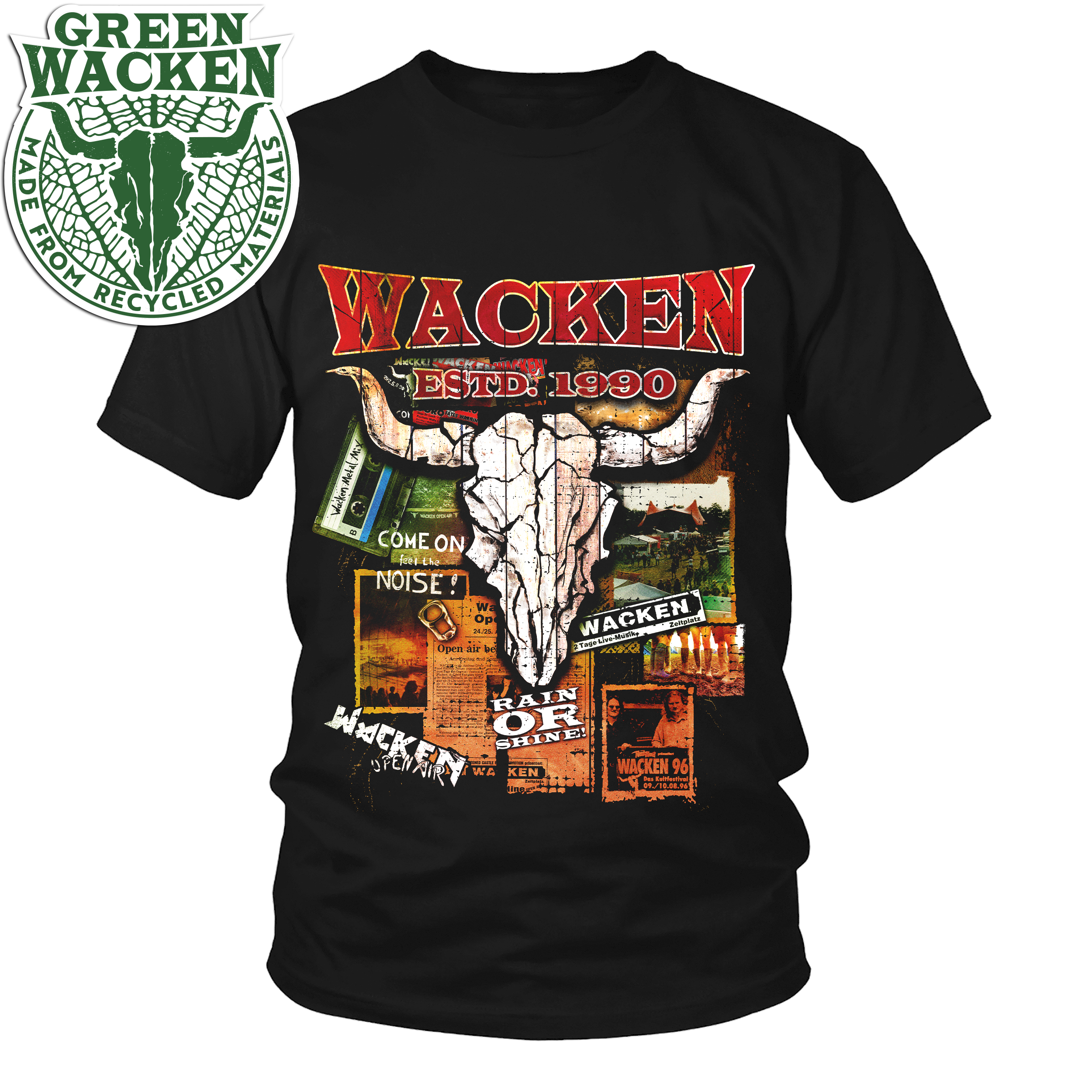 W:O:A - T-Shirt - History Collage image