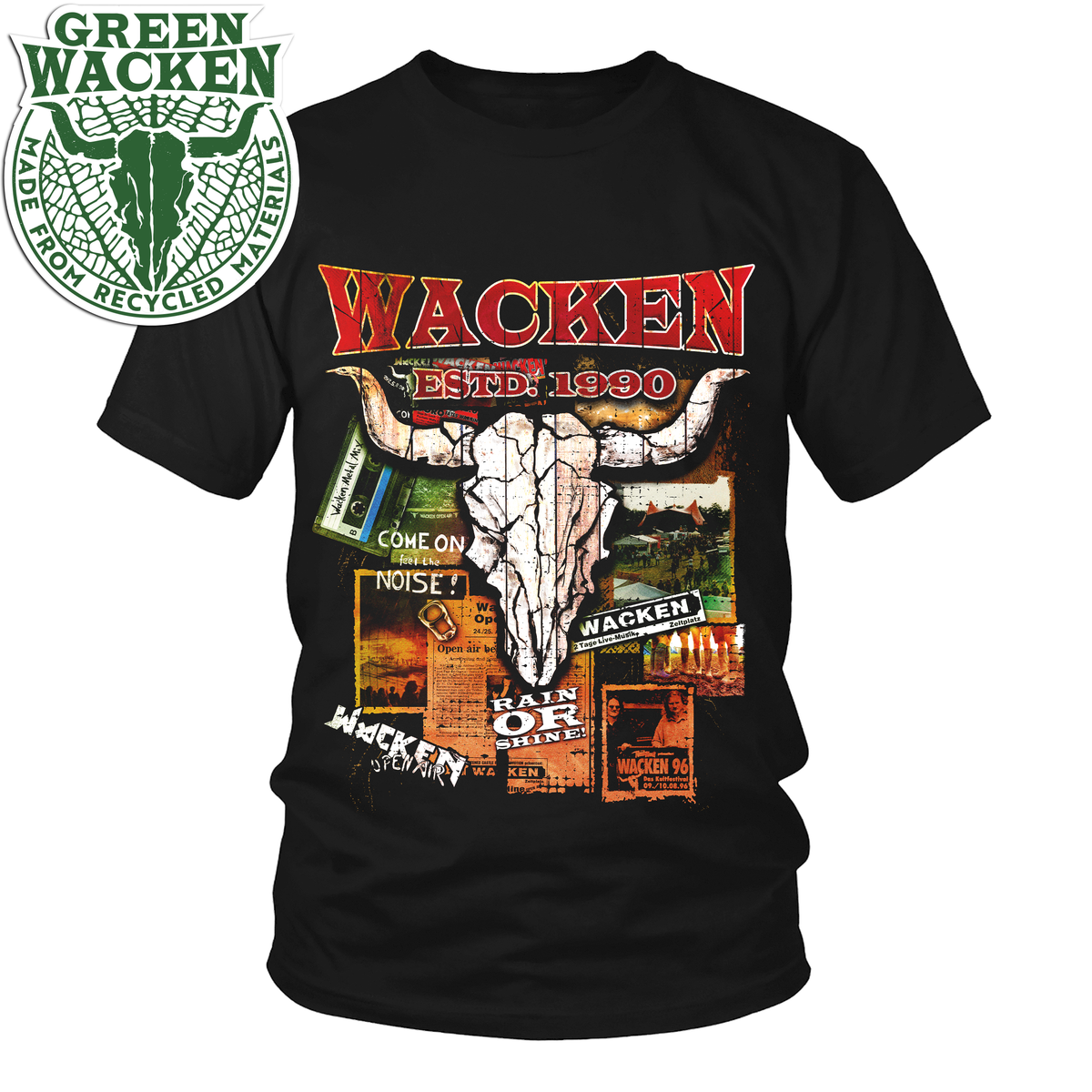 W:O:A - T-Shirt - History Collage