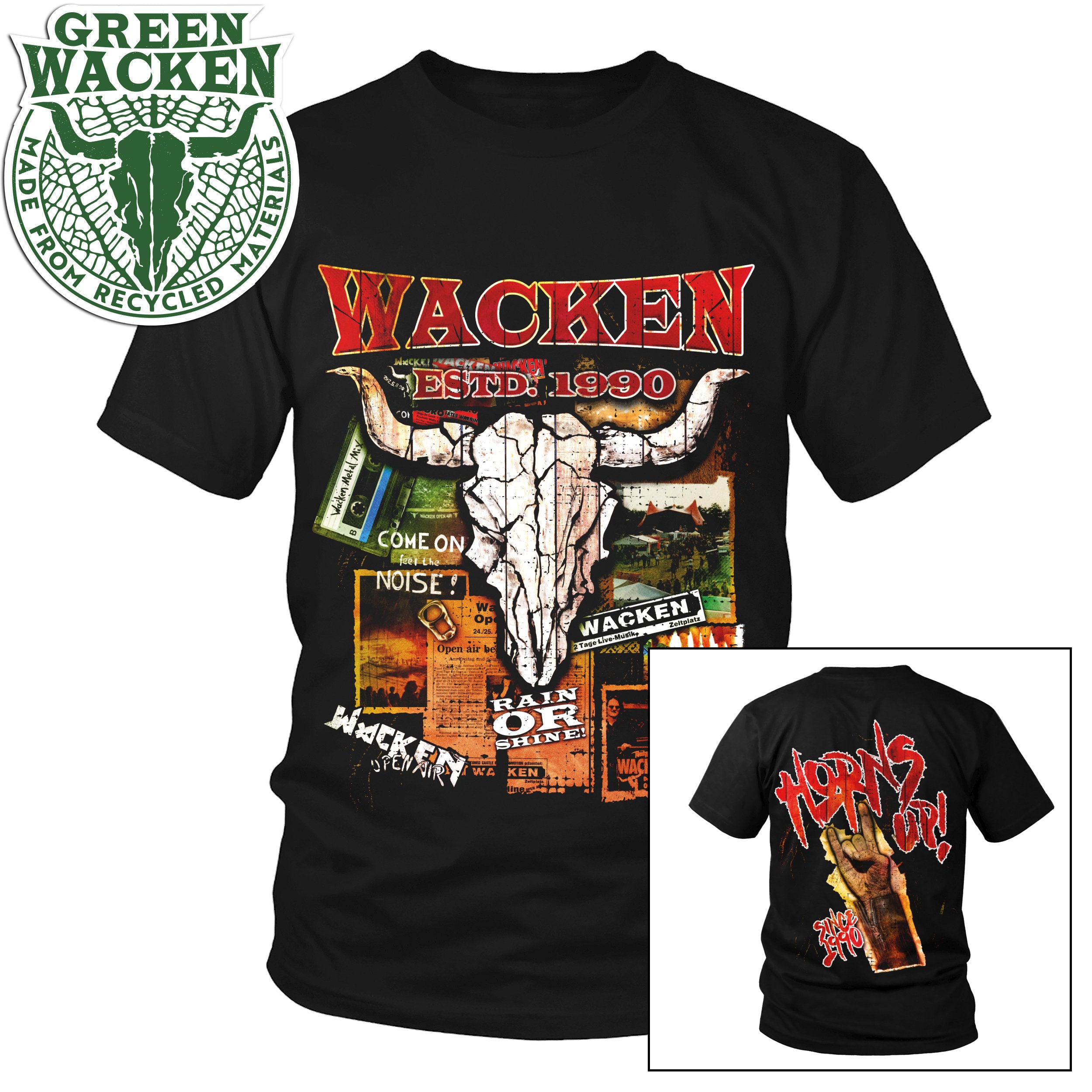 W:O:A - T-Shirt - History Collage image