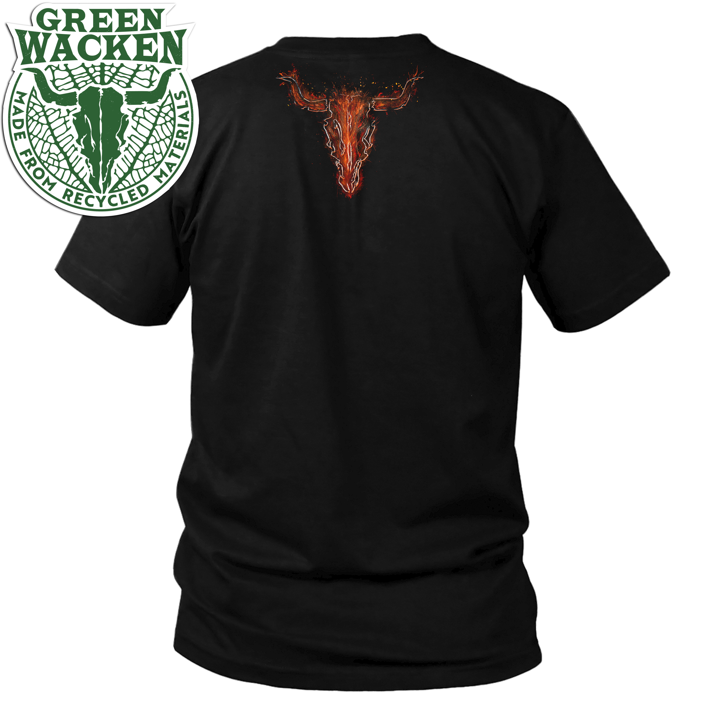 W:O:A - T-Shirt - Molten Skull image