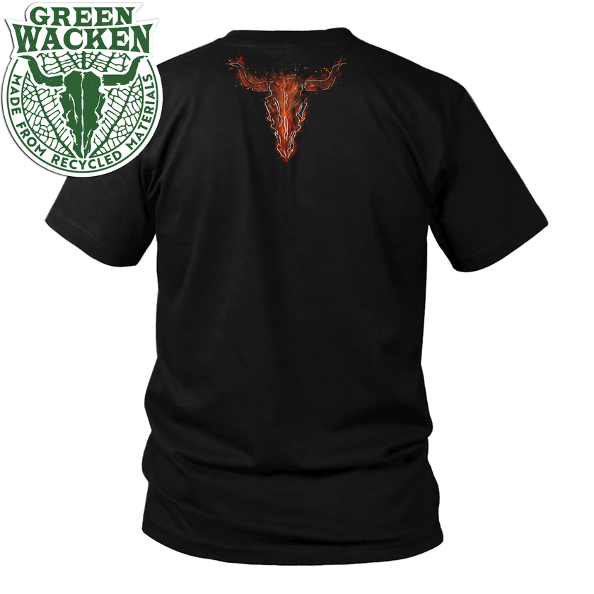 W:O:A - T-Shirt - Molten Skull
