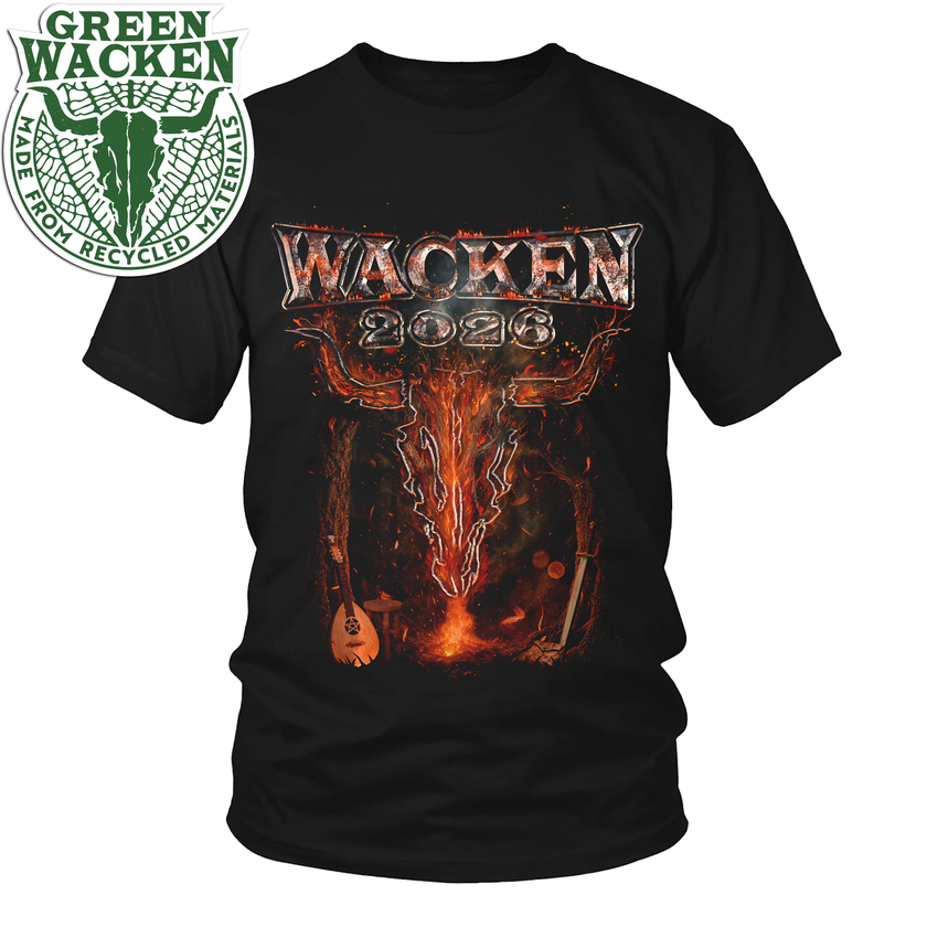 W:O:A - T-Shirt - Molten Skull