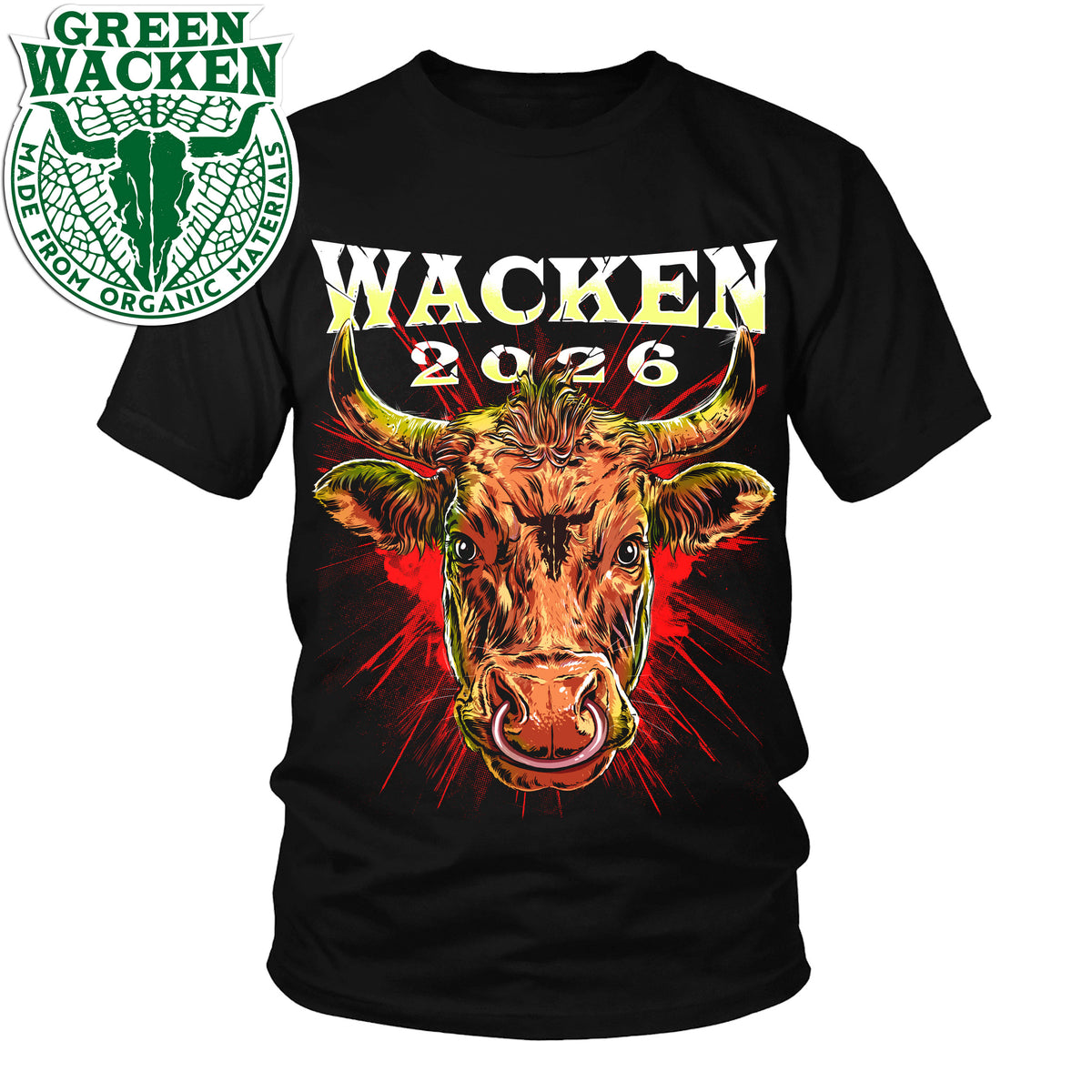 W:O:A - T-Shirt - Cow 2026