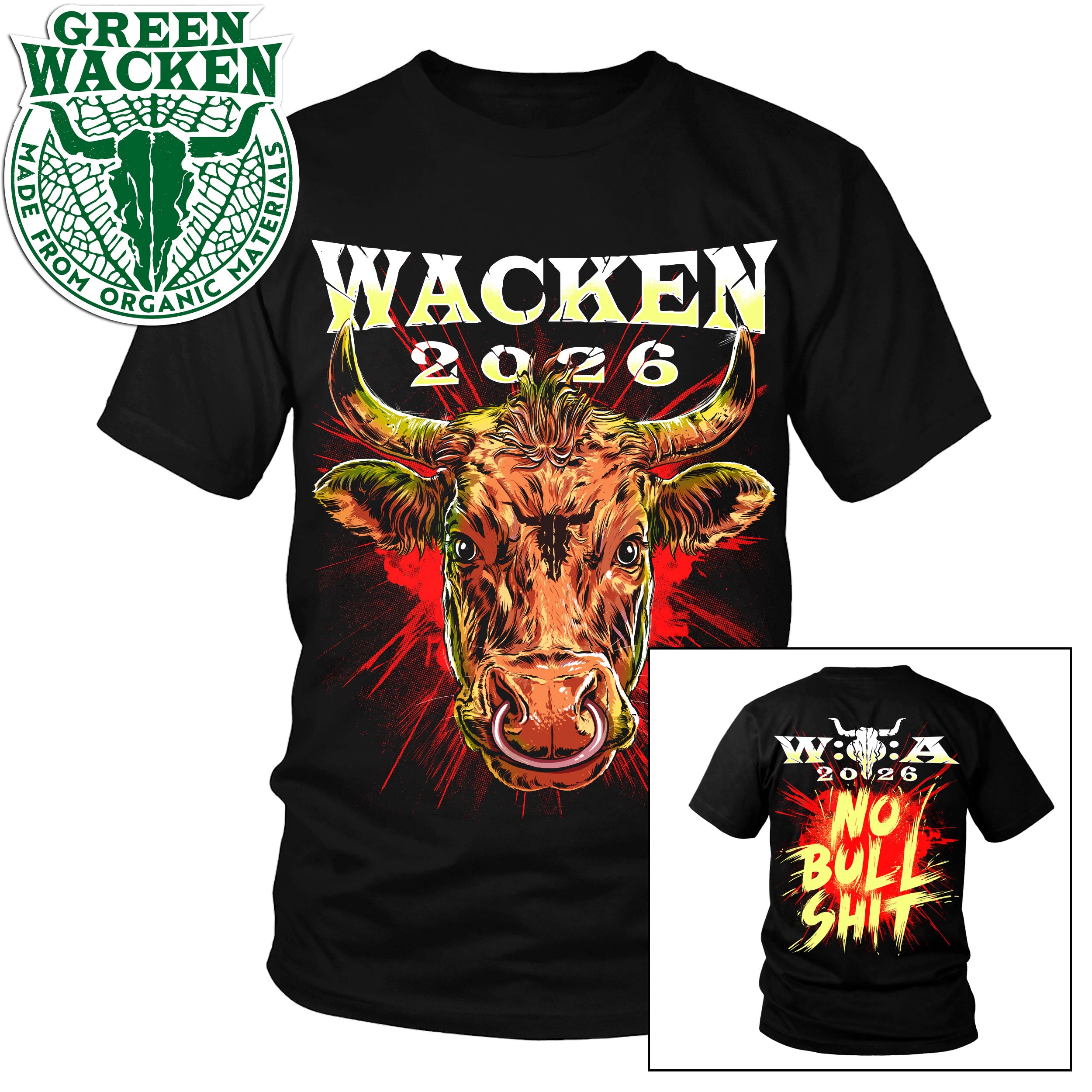 W:O:A - T-Shirt - Cow 2026 image