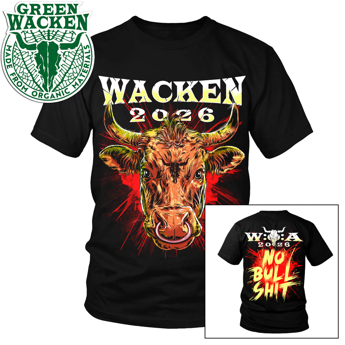W:O:A - T-Shirt - Cow 2026