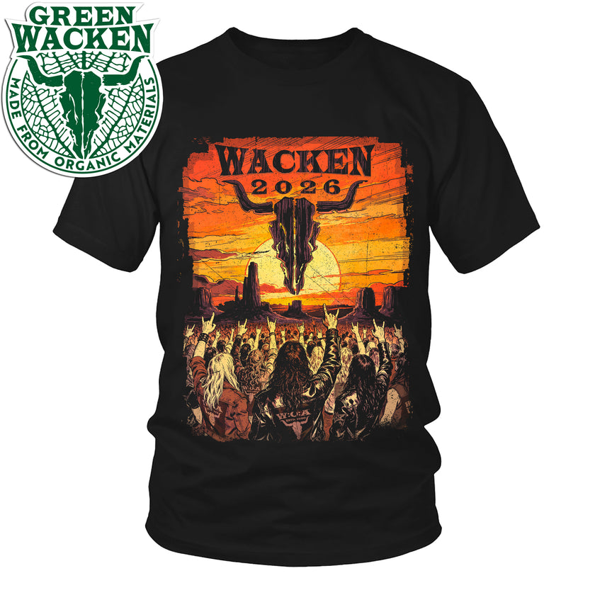 W:O:A - T-Shirt - Desert Crowd 2026