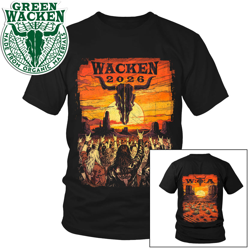W:O:A - T-Shirt - Desert Crowd 2026
