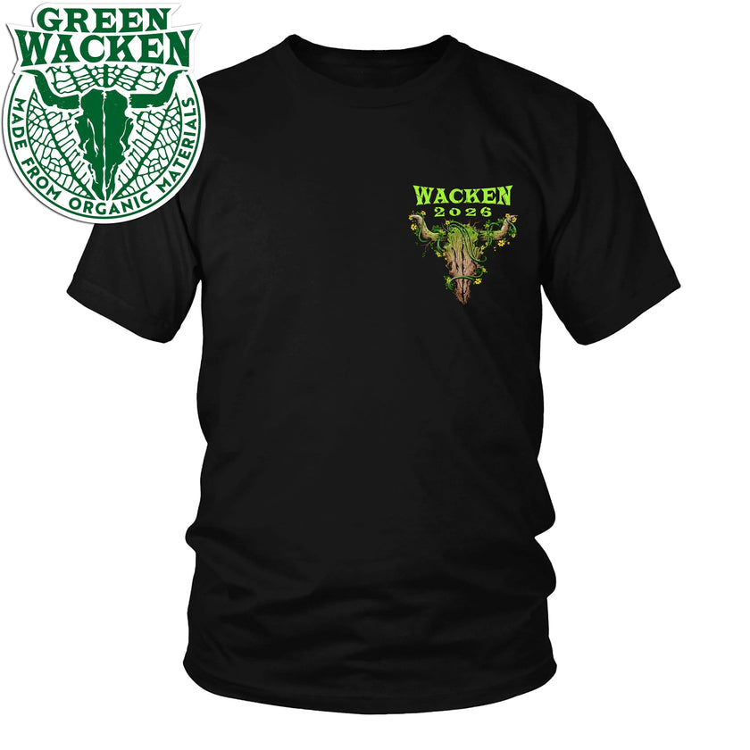 W:O:A - T-Shirt - Green Wacken