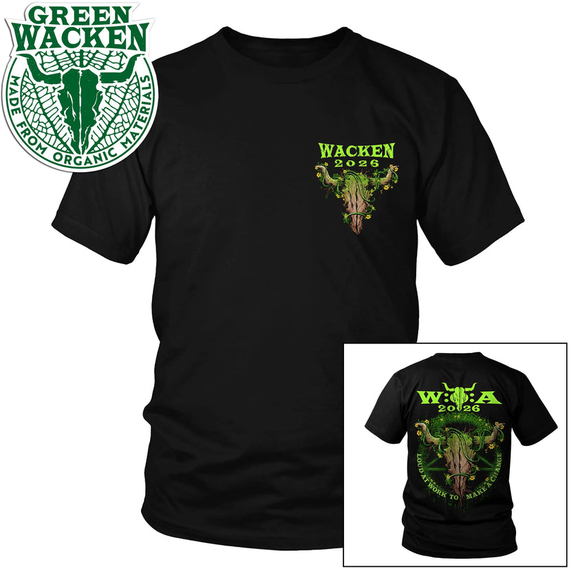 W:O:A - T-Shirt - Green Wacken