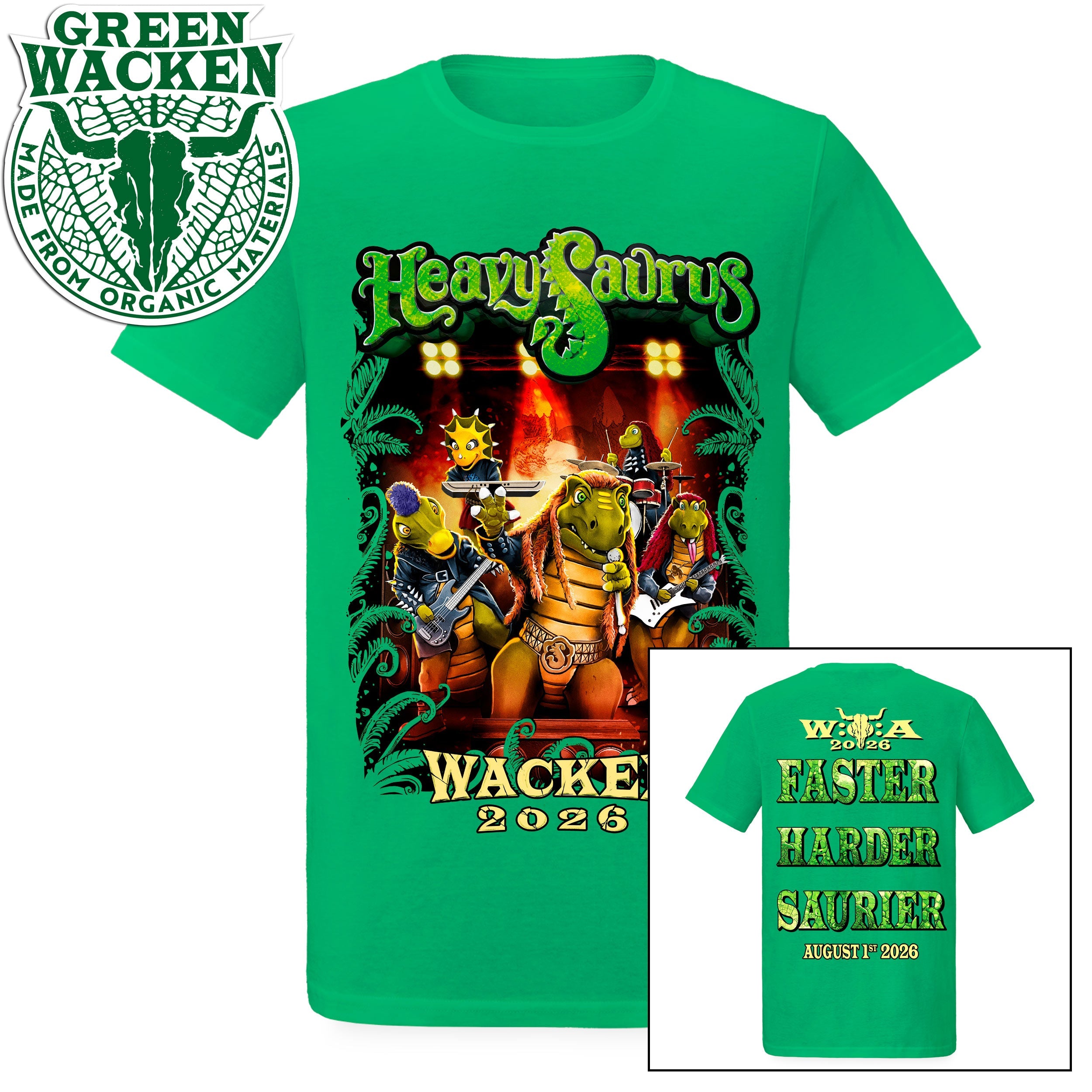 T-Shirt - Heavysaurus x WOA 2026 image