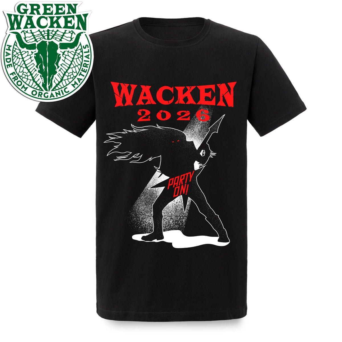 W:O:A - T-Shirt - Riff Hero