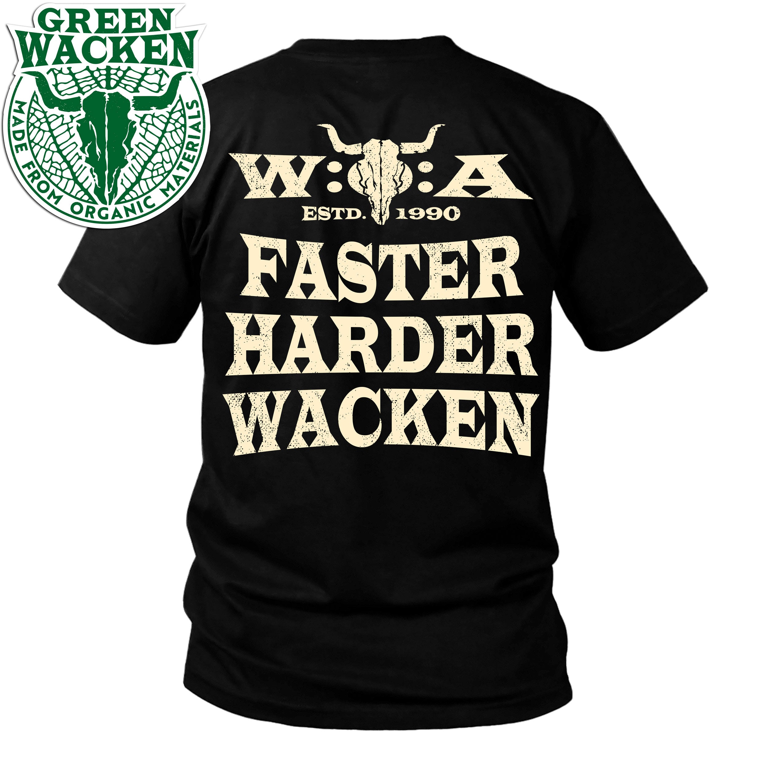 W:O:A - T-Shirt - Faster Harder Wacken image