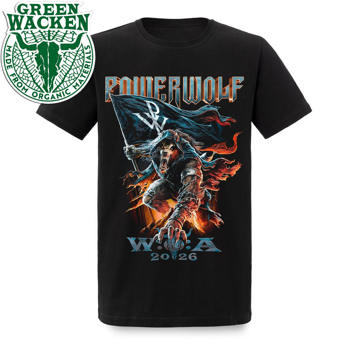 T-Shirt - Powerwolf x W:O:A 2026