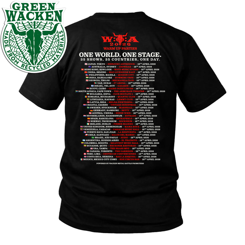 W:O:A - T-Shirt - Warmup 2026