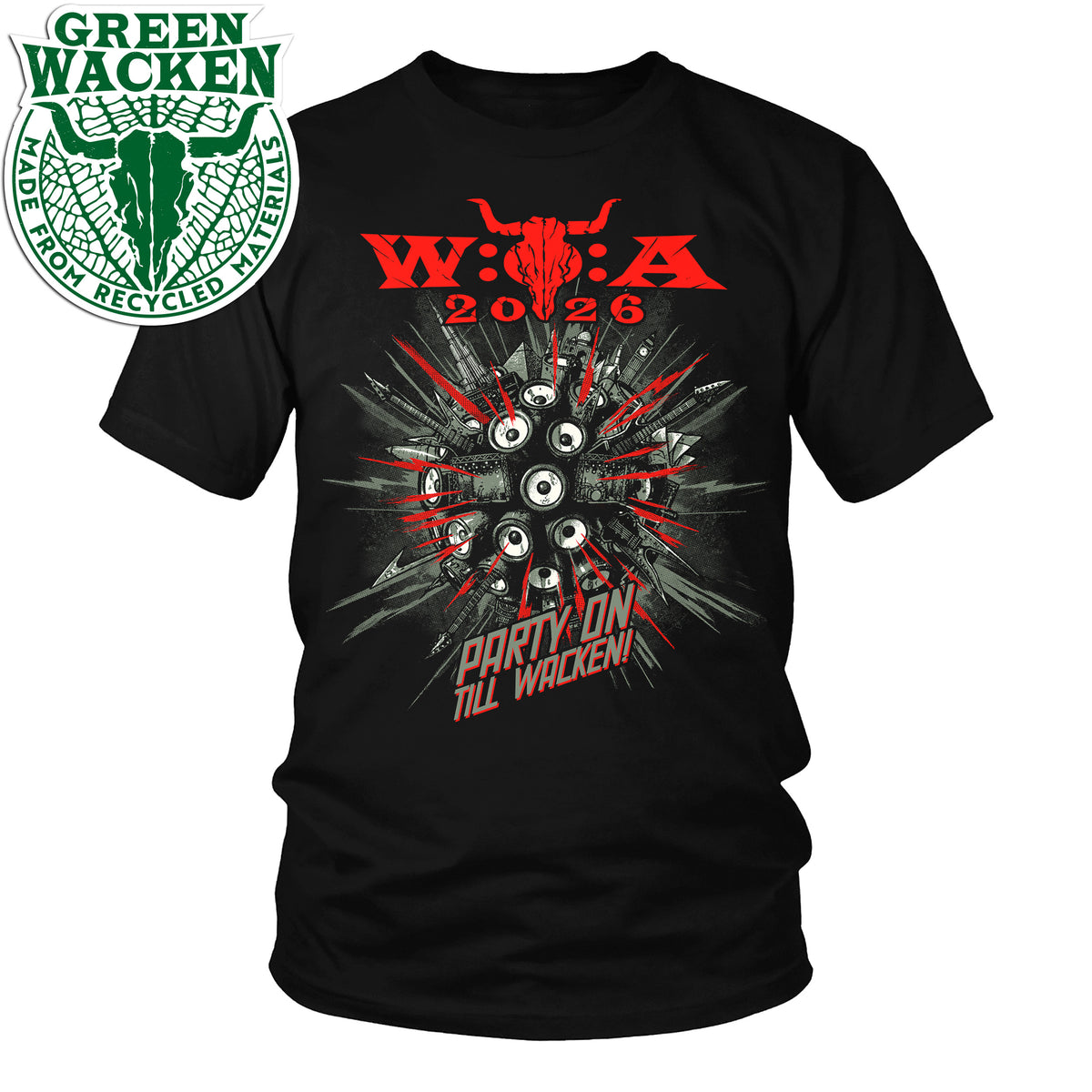 W:O:A - T-Shirt - Warmup 2026