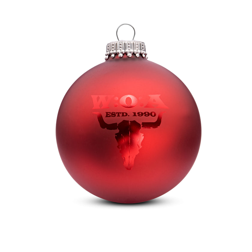 W:O:A - Weihnachtskugel 3er Set - Heavy X-Mas