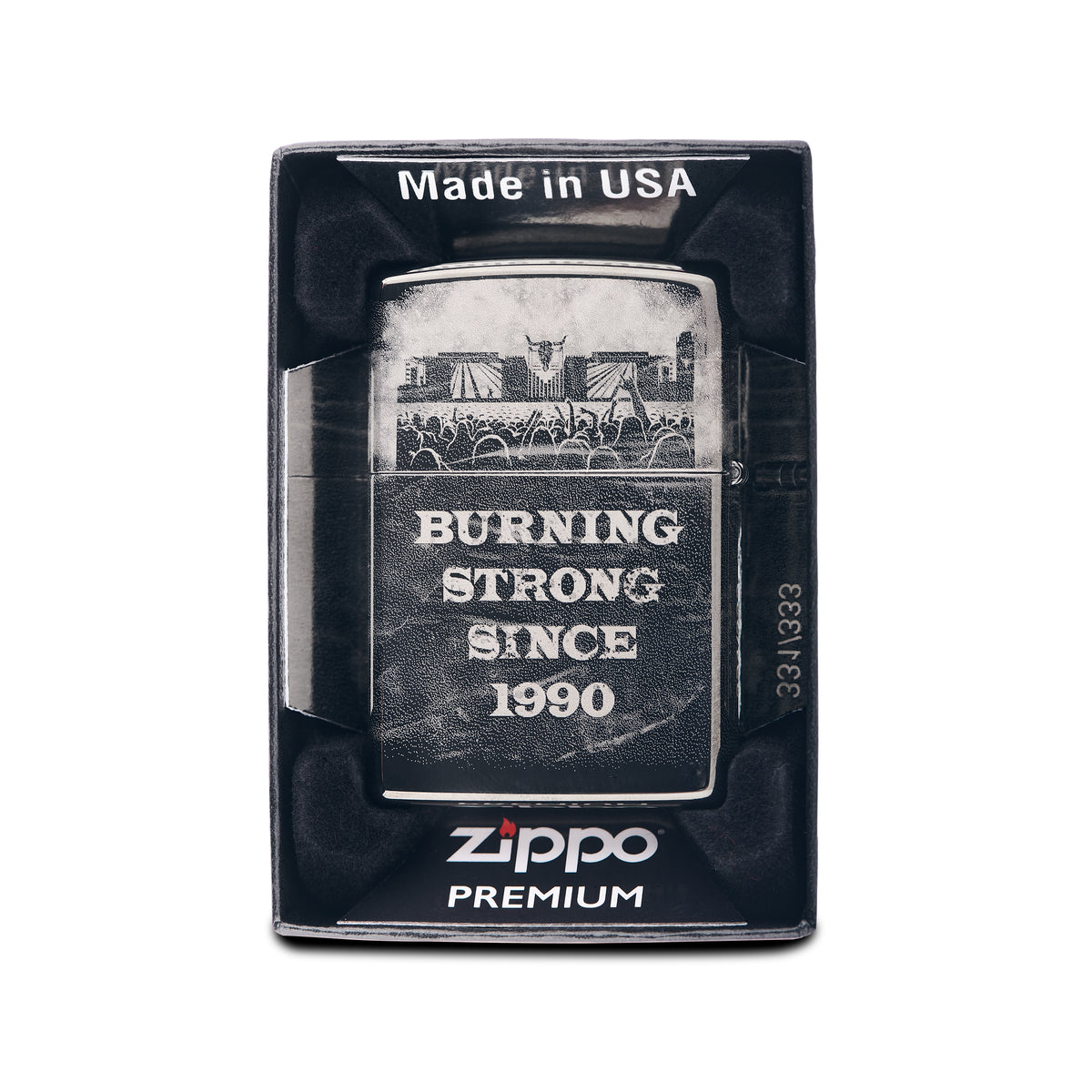 W:O:A - Zippo - Burning Strong - Limited Edition