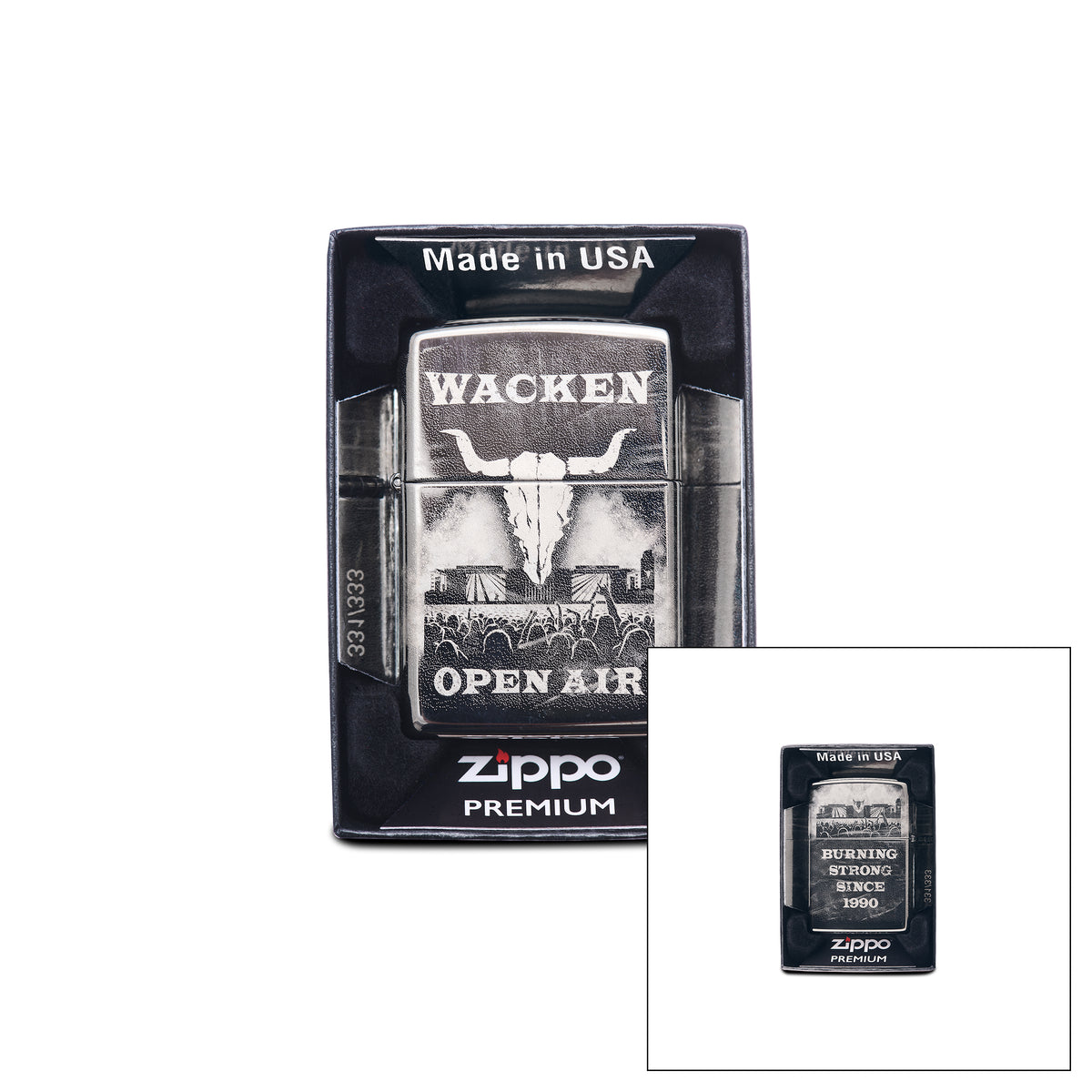 W:O:A - Zippo - Burning Strong - Limited Edition