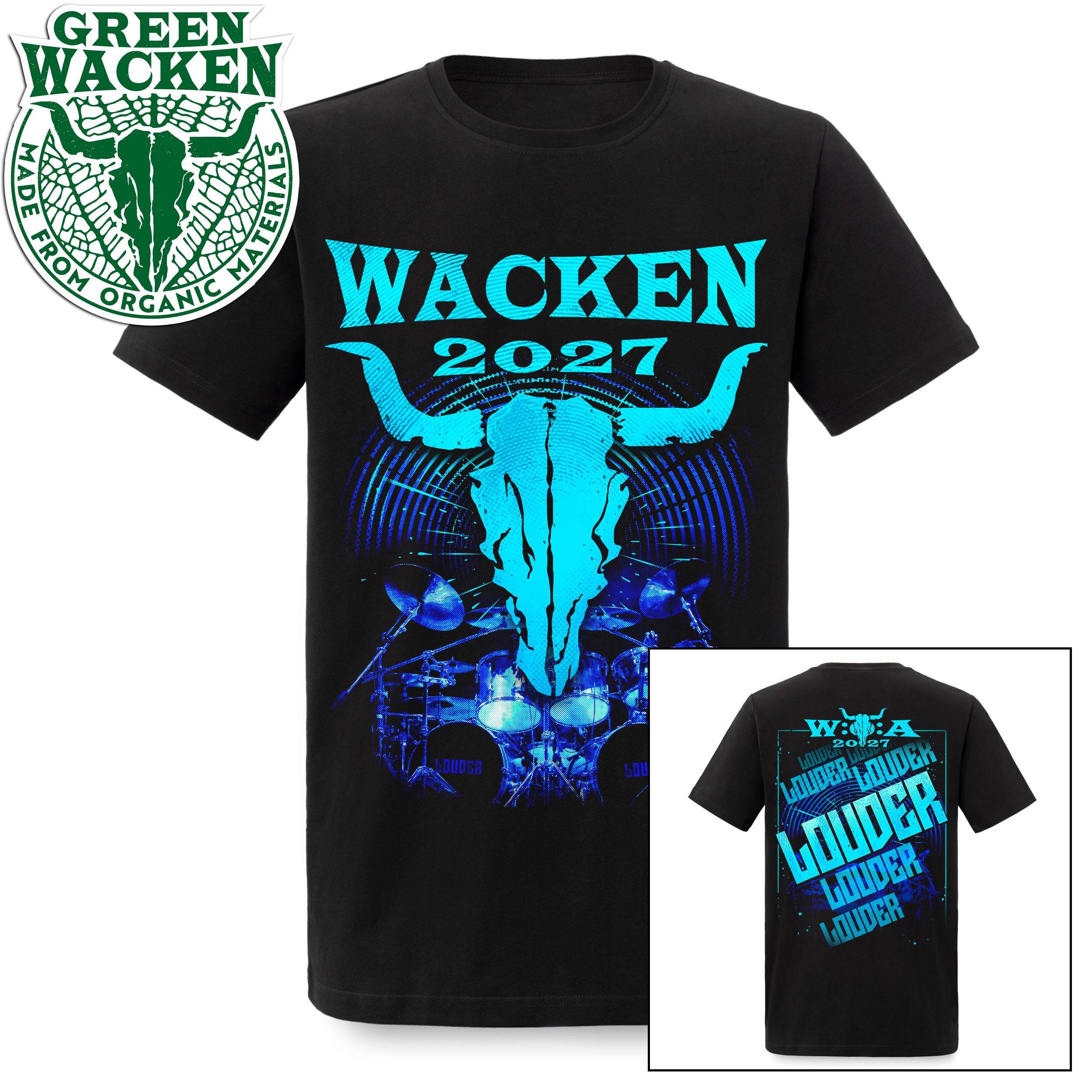 W:O:A – T-Shirt – Louder 2027 image