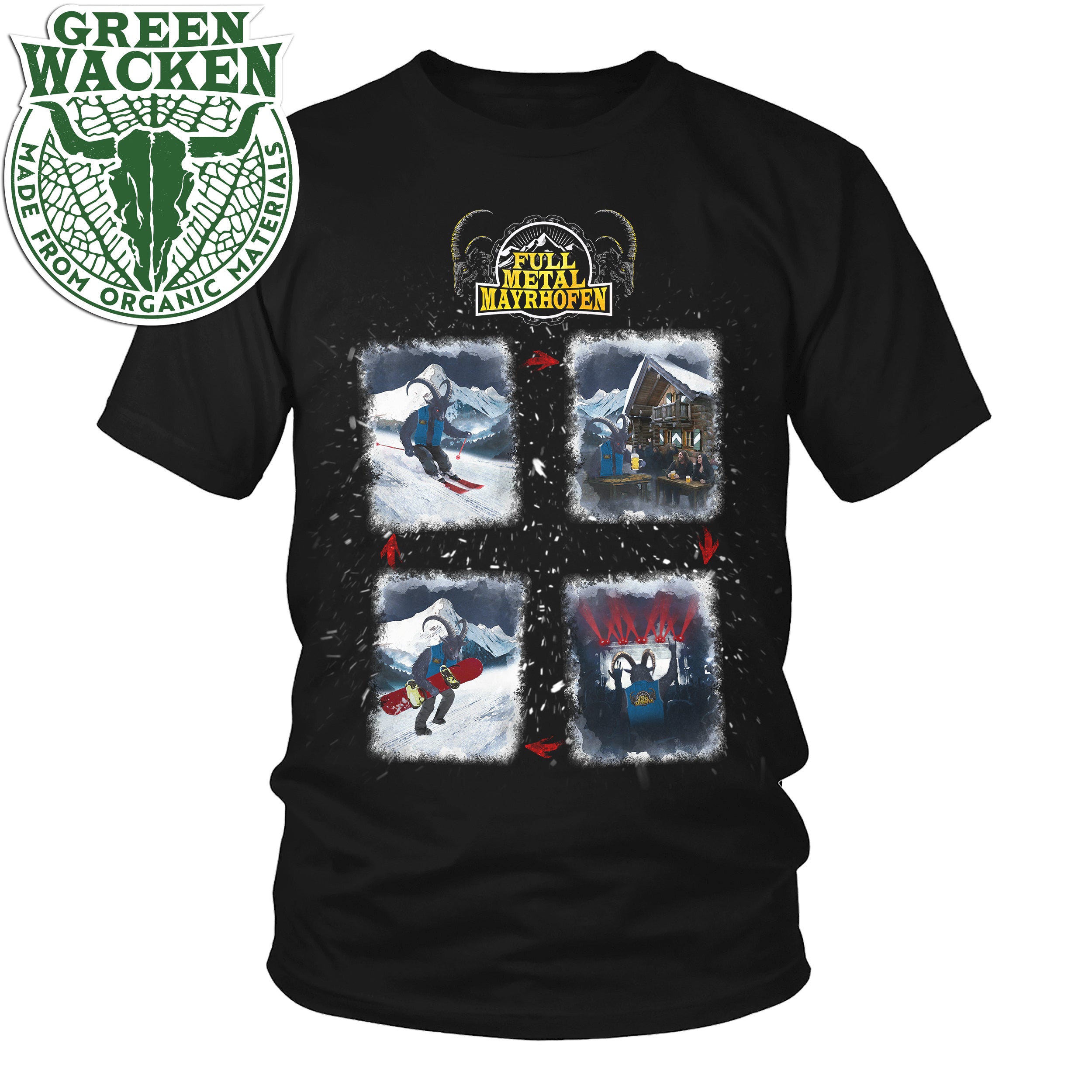 FMM - T-Shirt - Ride Drink Mosh Repeat image