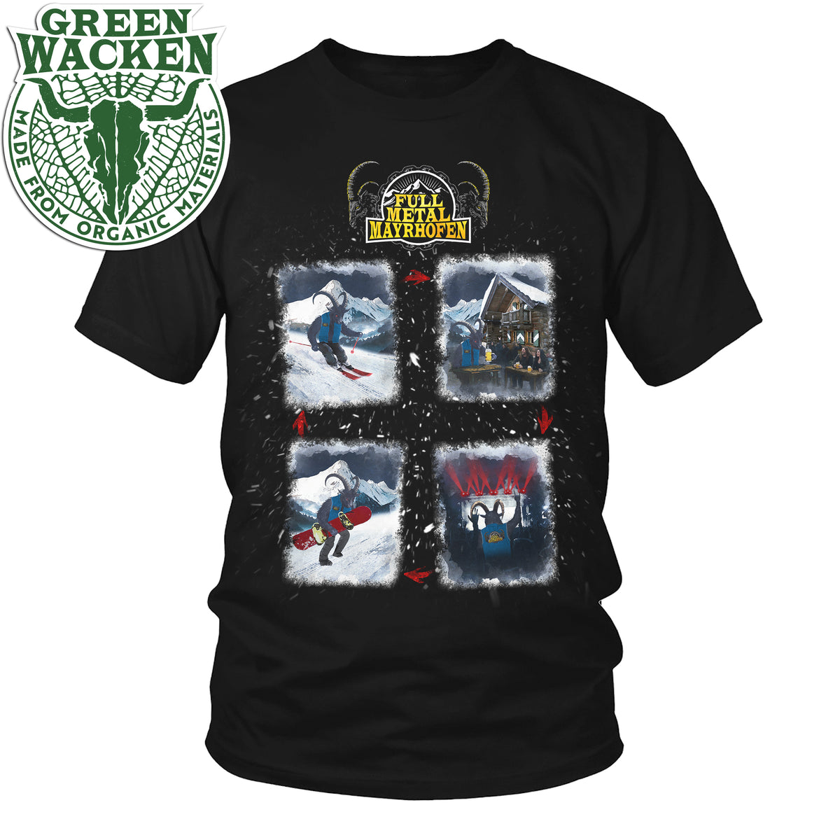 FMM - T-Shirt - Ride Drink Mosh Repeat