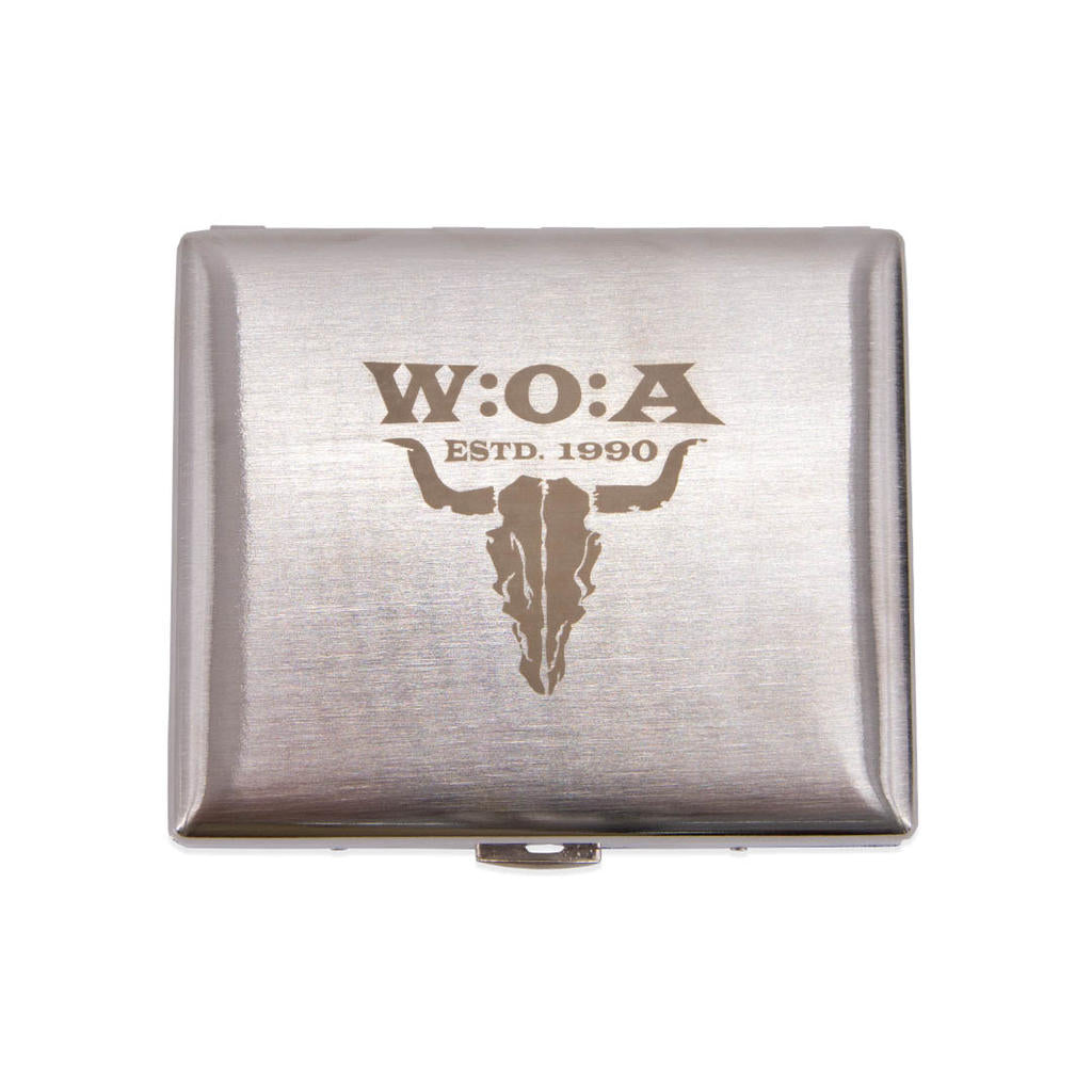 W:O:A - Zigarettenetui Zeitlos - Silber